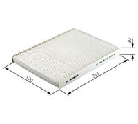 AutoStar Germany 2pc Active Carbon Cabin Filter for BMW E60 - 64316935823