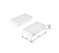 BOSCH 1 987 435 055 Pollen filter