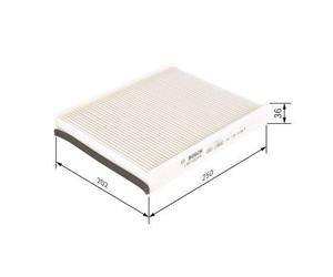BOSCH Cabin Filter for Ford Kuga EcoBoost 1.6 November 2012 to October 2015