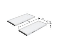 Bosch M2161 - Cabin Filter Standard