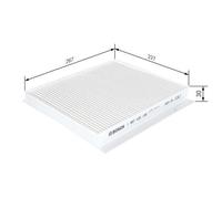 BOSCH 1 987 432 158 Pollen filter