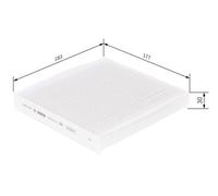 Bosch Pollen/Cabin Filter – fits HONDA JAZZ Mk2 1.4 (06–08) – 08R79SAA000B – New