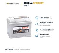 Battery fits BMW Z3 Z4 330 118 Z4 M 120 Z3 M 130 X3 2500 316 57 to 13 Bosch 027