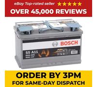 Bosch S5A11 S5 A11 Start Stop AGM Car Battery 12V 80Ah Type 115 5 YEAR WARRANTY
