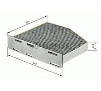Bosch R2464 - Cabin Filter activated-carbon