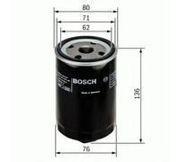 Bosch 0451103280 Oil Filter Service Replacement Fits VW Corrado Golf Passat