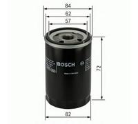 BOSCH Oil Filter for Kia Niro G4LE 1.6 Litre October 2016 to September 2022