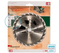 Bosch 1x Circular Saw Blade Standard (for Wood, Ø 150 x 2.2/1.5 x 20/16 mm, 24 Teeth, ATB, with 1x Reduction ring 16 mm, Accessories for Circular Saws)
