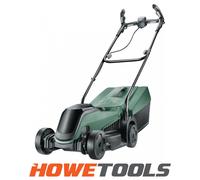 Bosch CityMower Push lawn mower Battery Black, Green