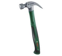 Bosch Claw Hammer – Extra-Large Face, High-Carbon Steel, V-Claw, Softgrip Handle – 450g/16oz