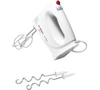 Bosch CleverMixx Hand Mixer With Beaters & Dough Hooks 350W (MFQ3030GB ) - White
