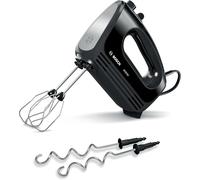 Bosch Clevermixx MFQ2420BGB Hand Mixer, 400 W - Black & Stainless Steel