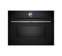 Bosch Serie 8 Compact Electric Single Oven - Black
