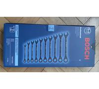 BOSCH COMBINATION WRENCH RATCHET TYPE 10 SIZE SET (8～19mm) 1600A016BU New