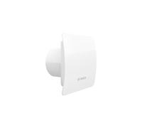 Bosch Comfort Bathroom Fan 1500 DH W 100 with Humidity Sensor and Adjustable Time, for Efficient Ventilation in the Bathroom, White, 100 mm Diameter