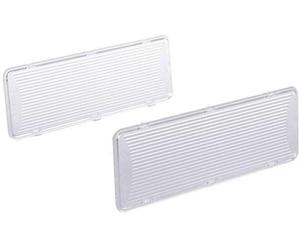Bosch Cooker Hood Light Plastic Cover Extractor Fan Cover PAIR Genuine 264984