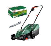 Bosch Corded Lawnmower EasyRotak 32-220 (1200 W Motor Power, Cutting Width: 32 cm, 31-Litre Grass Box, Extra 32cm Sharp Blade, Suitable for Quick and Easy Mowing with Tidy Edges) - Amazon Exclusive