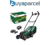 Bosch CityMower Push lawn mower Battery Black, Green