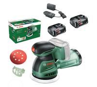 Bosch Cordless 18V Random Orbit Sander Universalorbit 18V-20 + X2 1.5Ah Battery - Bosch Power For All