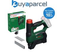 Bosch 18V System Cordless Stapler/Nailer AdvancedTacker 18V-25 (Powerful 2-in-1 Tacking and Nailing; incl. Staples, Nails, Distance-Guide Accessory, Wire-Guide Nose Cap)