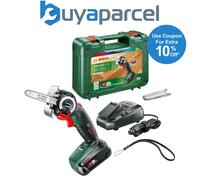 Bosch Home and Garden 18 Nanoblade Cordless Saw Advancedcut, 18 Volt System, in Carrying Case, Green