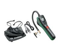 Bosch Cordless Air Pump, Bicycle, Ball, Electric Air Pump, Maximum Pressure, 150 PSI/10.3 bar, Pressure Auto Stop (Auto Stop) Function, Supports American/Presta/English Bulbs, Rechargeable, USB-C