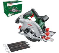 Bosch Cordless Circular Saw Universalcirc 18V- 2 Guide Rails + Clamps 06033B1401 - Bosch Power For All