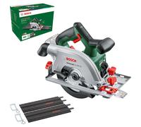 Bosch Cordless Circular Saw UniversalCirc 18V-53 (Precise Sawing in Any Wooden Material; Max. Cutting Depth 53 mm; 2-Piece Guide Rail Set; 18 Volt Sys