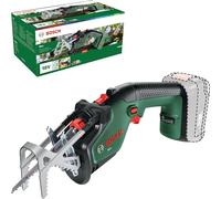 Bosch Cordless Garden Keo Saw/Reciprocating Saw Ex attery/Charger | 18 Volt System, Cutting Diameter 80 mm, with Swiss Precision Blade for Wood Included