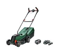 Bosch CityMower Push lawn mower Battery Black, Green