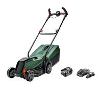 Bosch CityMower Push lawn mower Battery Black, Green