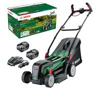 Bosch UniversalRotak 2x18V-37-550 (2x4.0Ah) Cordless Lawnmower