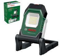 Bosch Cordless LED Work Lamp/Construction Lamp/Portable Floodlight UniversalWorkLight 18V-2100 (Max 2100 Lumens, 3 Brightness Settings, 10 Degree Folding Head, Without Battery)