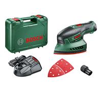Bosch Cordless Multi-Sander EasySander 12 (1 battery, 12 Volt System, 3x sanding plates, in carrying case)
