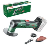 Bosch Cordless Multifunction Tool UniversalMulti 18V-32 | For Repairing and Adjusting; incl. 1x Saw & Cut Blade, Allen Key, Sanding Plate with 6 Sheets; Without Battery
