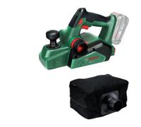 Bosch 18V System Cordless Planer PHO 18V-20 (Flexible planing from Different Angles; Easy Blade Change; incl. Dust Bag)