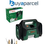Bosch Cordless Air Compressor PAO 18V (for Inflating Everything from Tires to Large inflatables; incl. Tyre Valve air Pump Clip, French-Valve, Ball Needle, Volume Adapter)