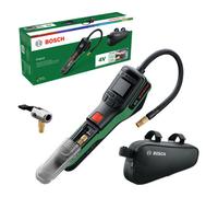 Bosch PNEO Cordless Pneumatic Pump (Compact Power BA 4V 3.0 Ah Battery, Quick Snap, Ball Needle, Presta Valve and Balloon adapters, Bike Bag, Carton Box)