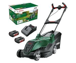 Bosch Cordless Powerful Mower AdvancedRotak 36V-40-650 (for Mowing Your Lawn; 36 Volt System; Cutting Width: 40 cm; Kit, with Battery and Charger)