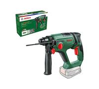 Bosch Cordless Rotary Hammer Drill UniversalHammer 18V, Green (Without Battery, 18 Volt System, Drilling/Hammer Drilling/Chiselling, 2.0 J Impact Energy, SDS Plus Tool Holder, in Carton Packaging)