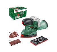Bosch Cordless Sander UniversalSander 18V-10 (Without Battery; 18 Volt System; for DIY Woodworking; 32x Sanding Papers; in Carton Packaging) - Amazo