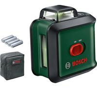 Bosch cross line laser UniversalLevel 360 (vertical + horizontal laser lines incl. 360° for alignment throughout the entire room)