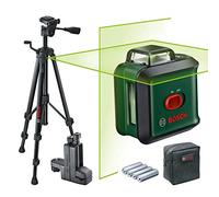 Bosch cross line laser UniversalLevel 360 with premium tripod + universal clamp MM 3 (vertical + horizontal laser lines incl. 360° for alignment