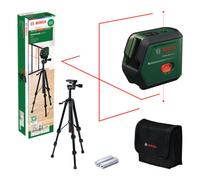 Bosch Cross Line Laser With Plumb Function Universallevel 2 Set 0603663F01