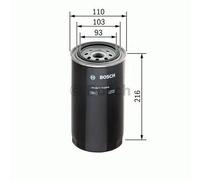 Bosch Cv Fuel Filter HGV Diameter 107.9mm F026402138