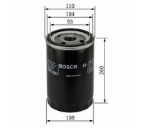 BOSCH CV OIL FILTER P3001 - 0451403001