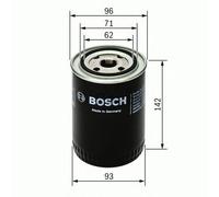 BOSCH CV OIL FILTER P4066 - 0451104066