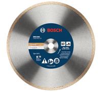 BOSCH DBC1001 10 in. Continuous Rim Diamond Wheel | Precise Cuts, Smooth Finish | Ceramic Tile, Slate, Porcelain, Marble | Tile Saw