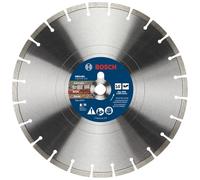 BOSCH DBS1401 14 in. Xtreme Segmented Rim Diamond Blade | Universal Rough Cuts, 5X Longer Life | Reinforced Concrete, Block, Brick, Stone | High-Speed Saw