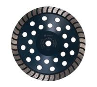 BOSCH DCTH0701 7 in. Turbo Hubbed Diamond Cup Wheel | Smooth Finish, Longer Life | Concrete, Masonry | Large Angle Grinders